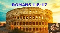 रोमियों 1:8-17